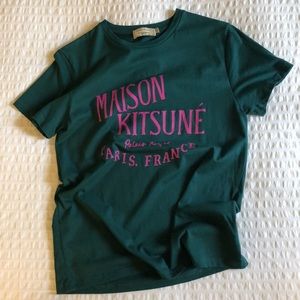 Maison Kitsuné T-Shirt - Palais Royal Print